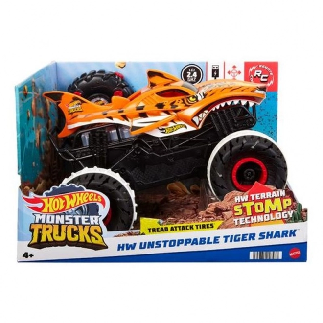 Hot Wheels R/C Monster Trucks Tygří Žralok