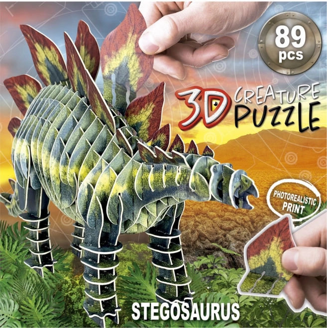 Puzzle 3D Stegosauro EDUCA