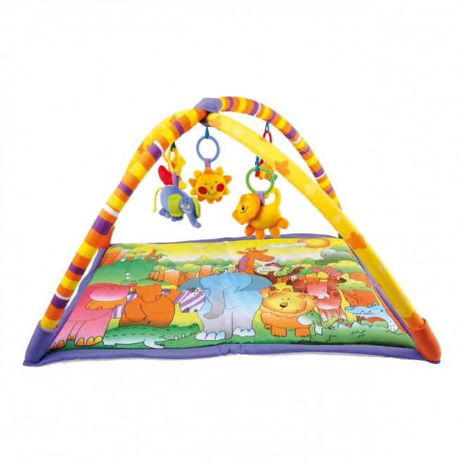 Tappetino da gioco con arco Jungle Small Foot