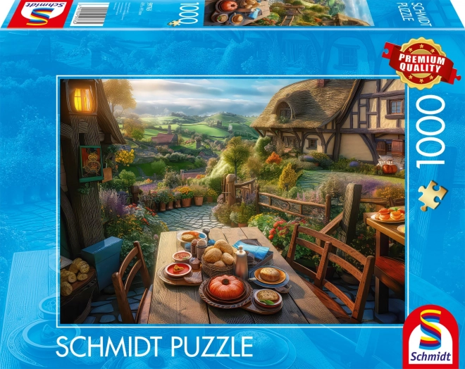 Puzzle Colazione con Vista 1000 Pezzi