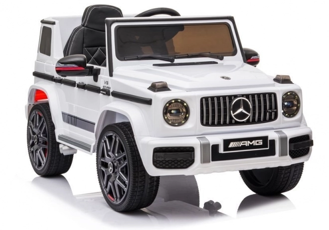 Mercedes G63 AMG per bambini a batteria bianco