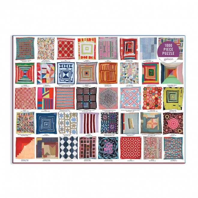 Puzzle Galison Patchwork Quilts 1000 Pezzi