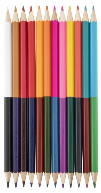 Pastelli Duo a doppia punta 12 pz