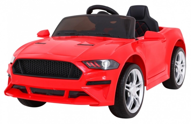 GT Auto sportivo a batteria per bambini Rosso + telecomando + avviamento lento + portabagagli + MP3 LED
