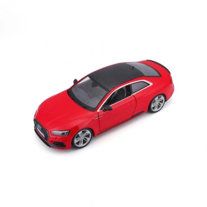 Modellino auto Audi RS 5 Coupé rosso 1/24