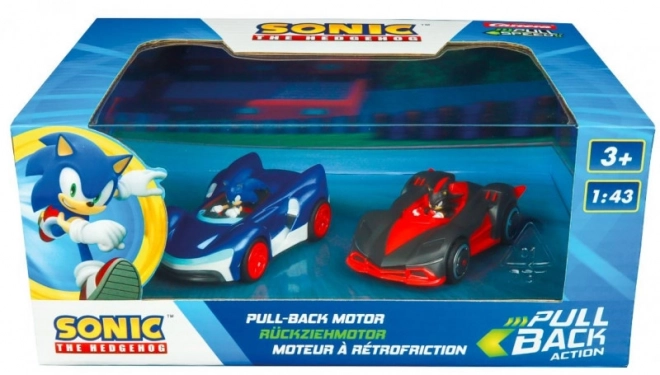 Set di auto Sonic Shadow pull back