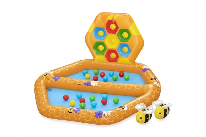 Piscina Gonfiabile Api per Bambini Bestway con Gioco e Palline