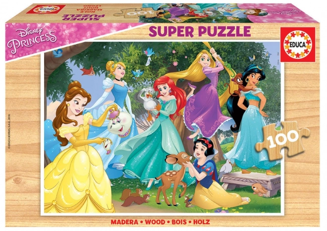 Puzzle in legno Principesse Disney