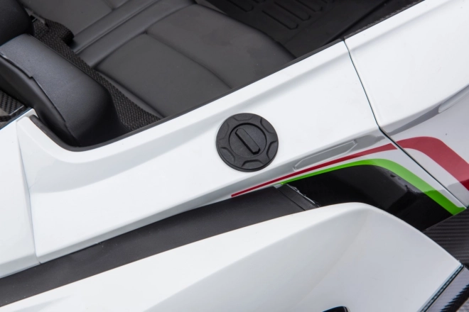 Lamborghini Veneno auto elettrico per bambini bianco