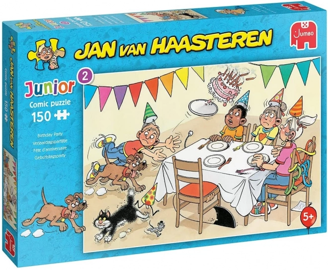 Puzzle Jan Van Haasteren Junior: Festa di Compleanno 150 Pezzi