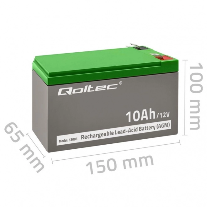 Batteria AGM compatta e robusta per UPS 12V 10Ah