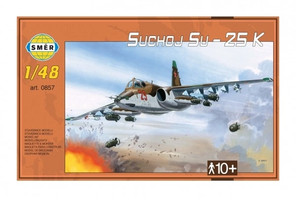 Modello Aereo Sukhoi Su-25 K in Scala 1:48