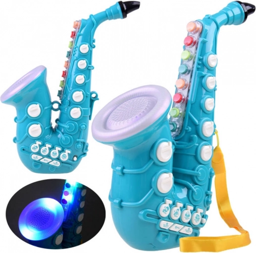 Sassofono interattivo per bambini con luci e melodie – Ni