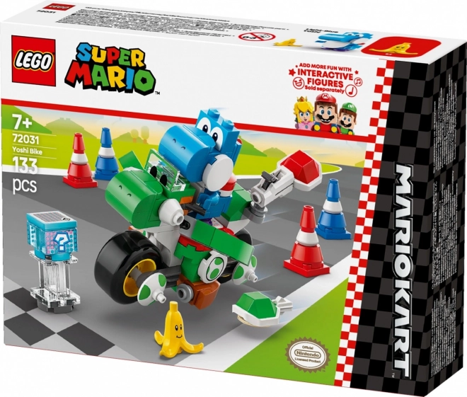 Moto di Yoshi Mario Kart - LEGO Super Mario