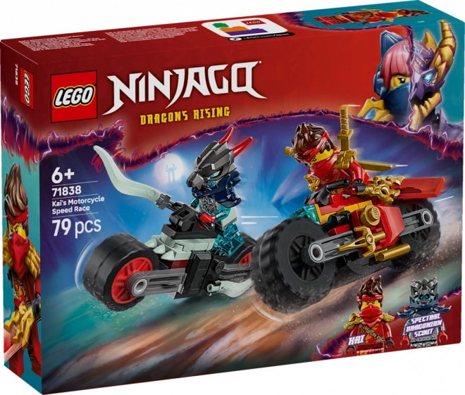 Lego Ninjago Kai e Gare in Moto