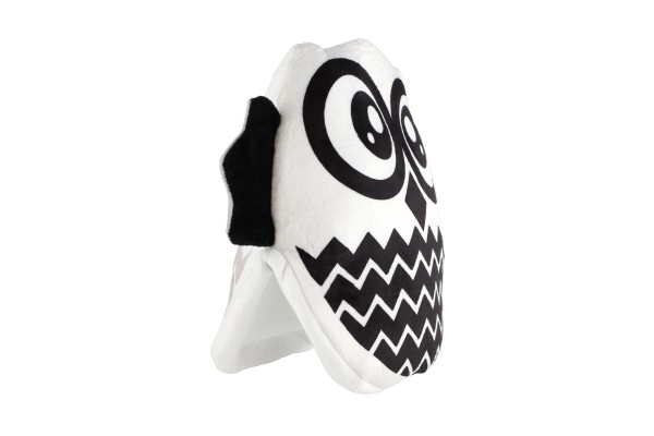 Cuscino Peluche Animali Bianco e Nero