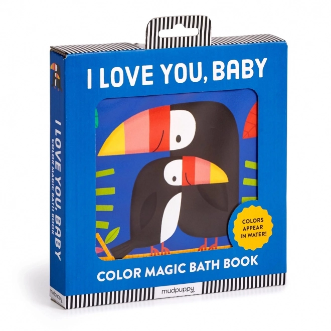 Mudpuppy libro da bagno I Love You