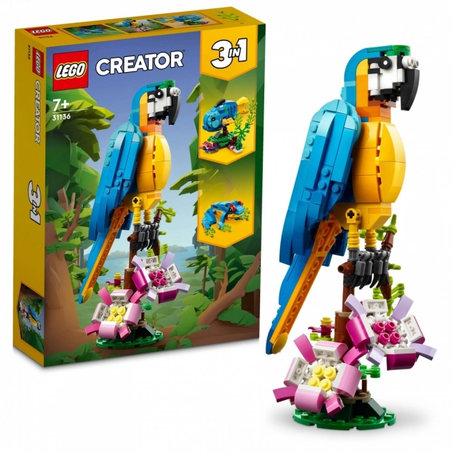 Pappagallo Esotico LEGO Creator 3 in 1