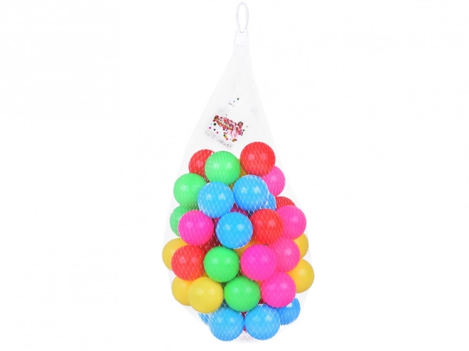 Palline colorate per piscina 6 cm - Set 50 pezzi