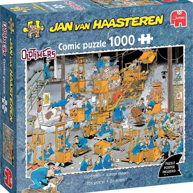 Puzzle JUMBO: Oldtimery - Avanti! 1000 pezzi