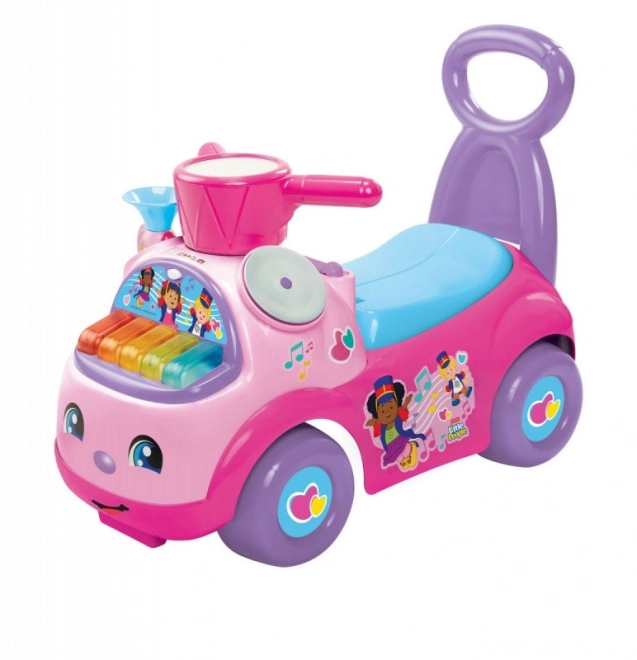 Girello Fisher-Price Parata Musicale Rosa