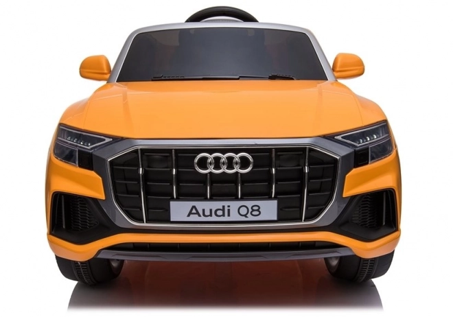 Auto a batteria Audi Q8 giallo laccato