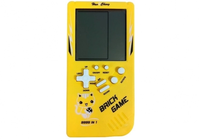 Gioco elettronico Tetris giallo