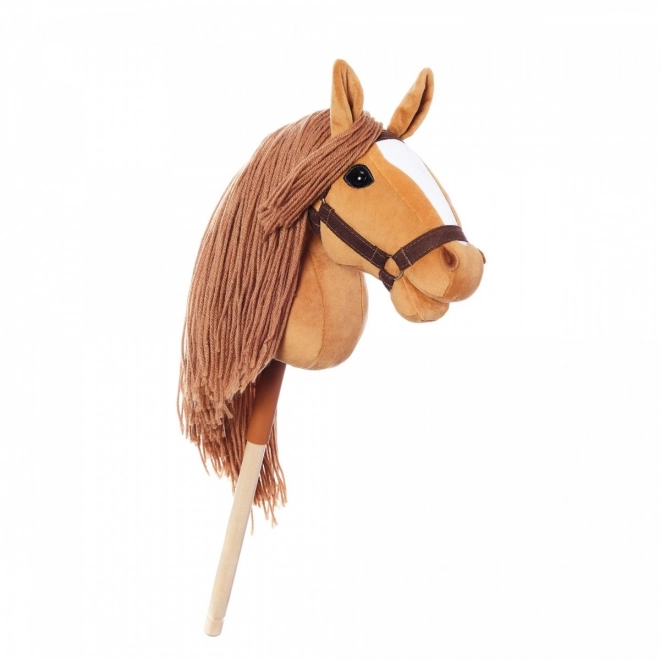 Cavallo di legno su bastone Hobby Horse HOPPIHORSE Marrone Castagno
