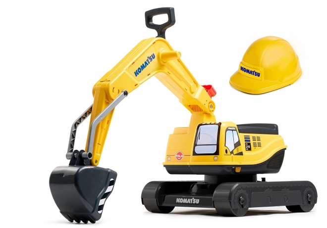 Escavatore Rotante Komatsu con Pala e Casco