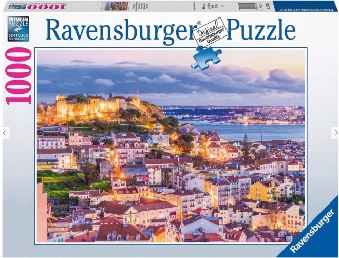 Puzzle 1000 Pezzi Vista su Lisbona Ravensburger