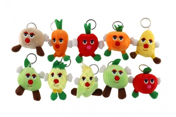 Peluche frutta e verdura 10 cm