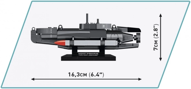 Sottomarino Modellino COBI U-Boot Seehund