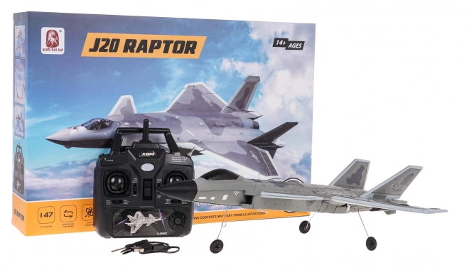 Jet da combattimento RAPTOR-J20 R/C