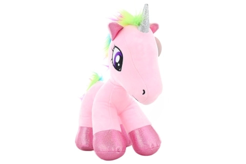 Unicorno Rosa di Peluche 32 cm