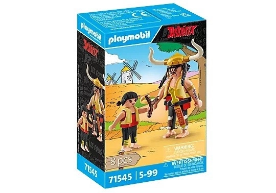 Playmobil Asterix Cebullanka con Grzanka e Pepe