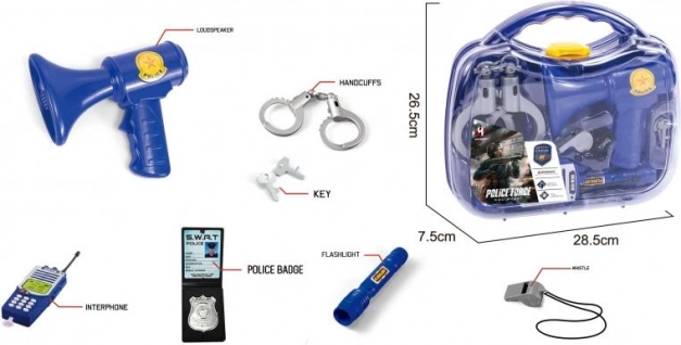Valigetta della Polizia per bambini PLEJO