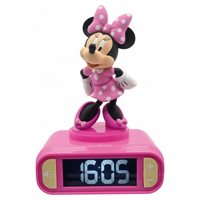 Sveglia con luce notturna 3D Minnie Mouse