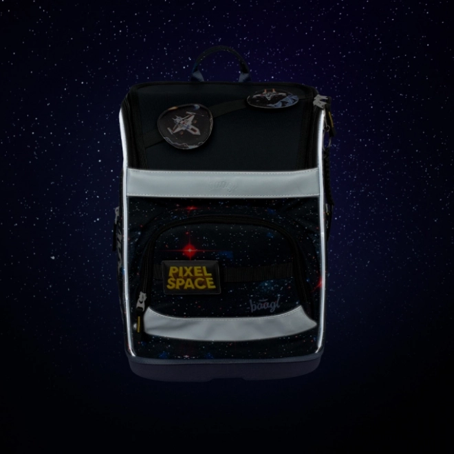 Set scolastico Zippy Plus Pixel Space di Baagl