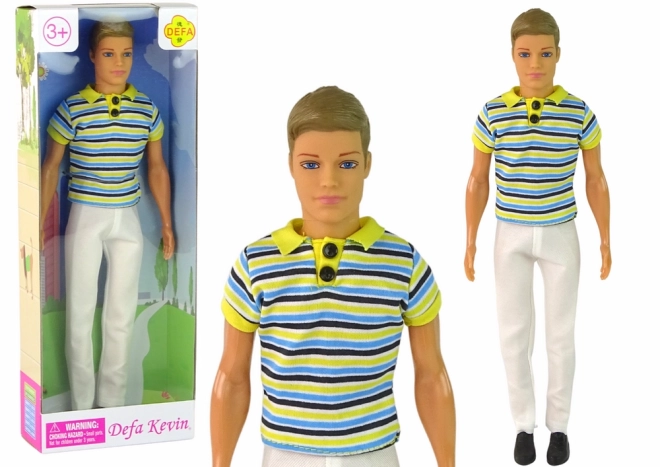 Bambola per bambini Kevin capelli biondi
