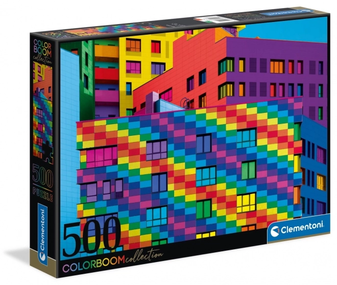 Puzzle 500 Pezzi Clemontoni Color Boom Squares