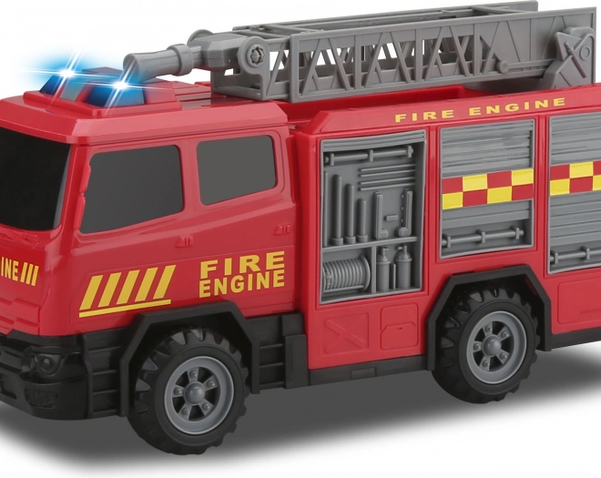 Camion dei pompieri a frizione con effetti 30 cm