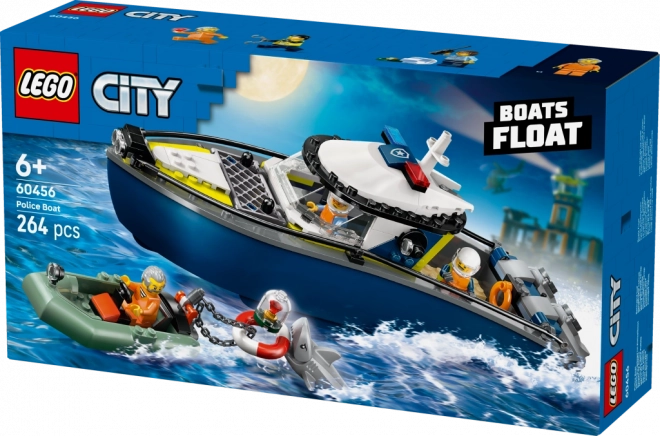 Inseguimento della polizia in barca LEGO City