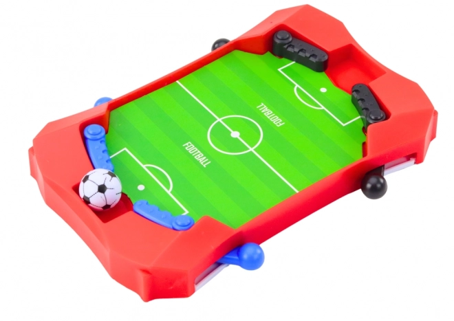 Gioco di abilità mini calcio rosso