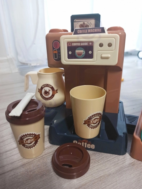 Caffettiera con vetrina per dolci Woopie