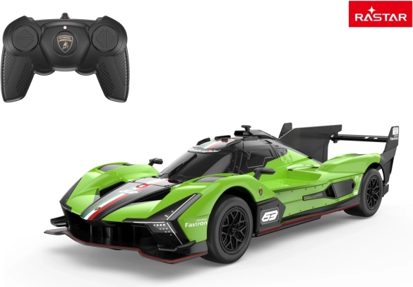 Auto R/C 1:24 LAMBORGHINI SC63 verde di Rastar