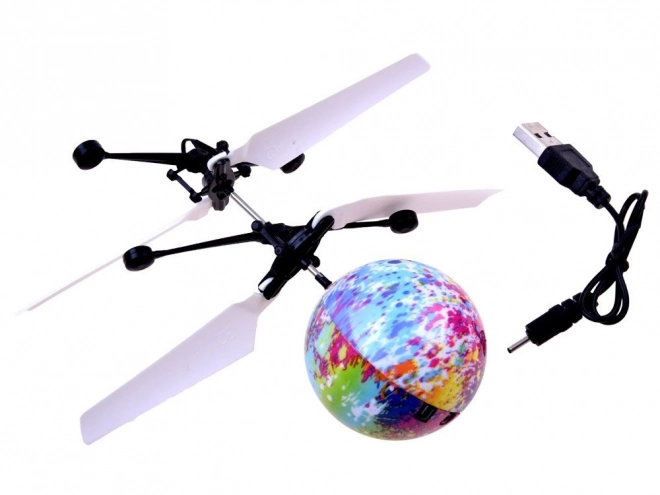 Sfera Disco volante luminosa per bambini