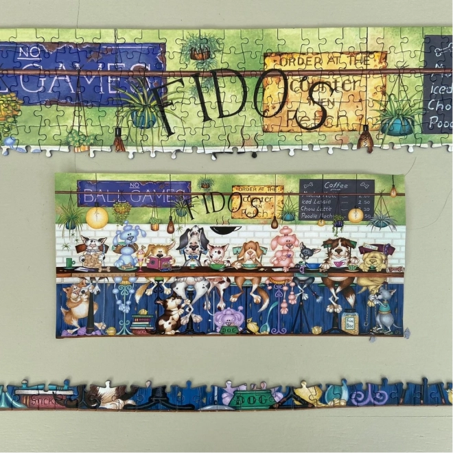 Puzzle panoramico Fid's Cafe 636 pezzi