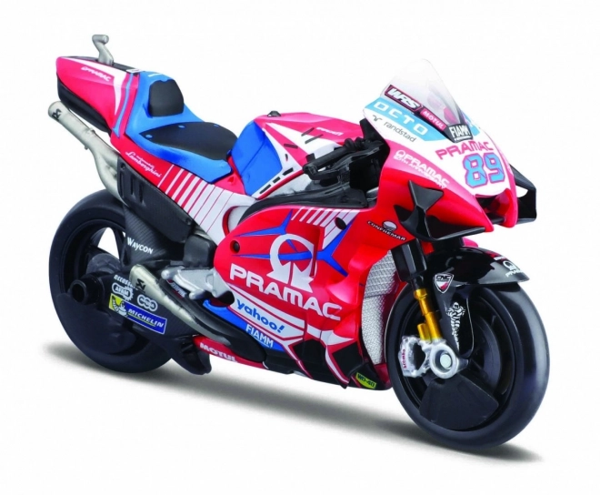 Modello in metallo Ducati Pramac Racing in scala 1:18