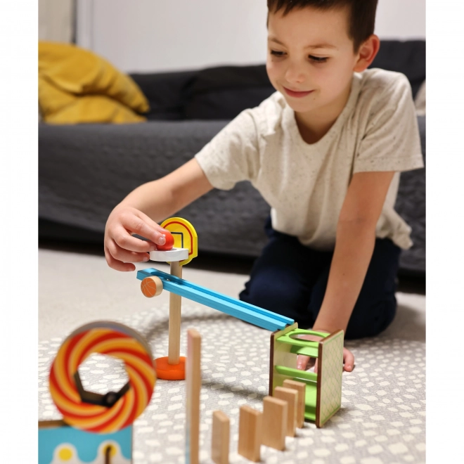 Domino in legno Crazy
