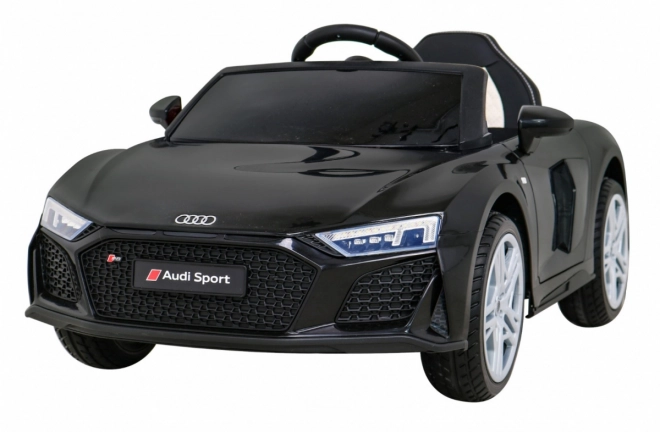 Audi R8 LIFT Auto a batteria + telecomando + ruote in EVA + MP3 + LED – Nero